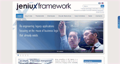 Desktop Screenshot of jeniux.com