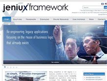 Tablet Screenshot of jeniux.com